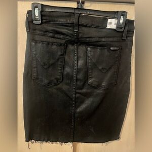 Hudson Jeans Robbie black mini skirt